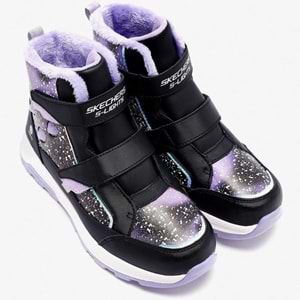 Skechers Storm Blazer 303439L-BKLV Waterrproof Kar Botu Ortopedik Işıklı Çocuk Bot
