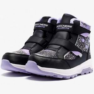 Skechers Storm Blazer 303439L-BKLV Waterrproof Kar Botu Ortopedik Işıklı Çocuk Bot
