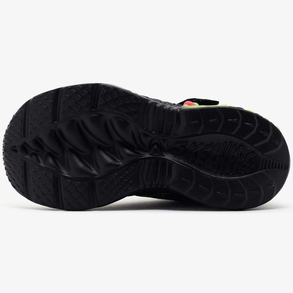 Skechers Creature-Lights 400617L-BKLM Ortopedik Işıklı Çocuk Spor Ayakkabı