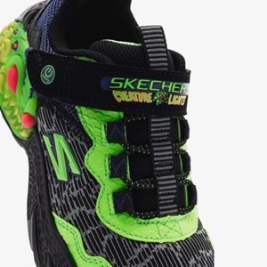 Skechers Creature-Lights 400617L-BKLM Ortopedik Işıklı Çocuk Spor Ayakkabı