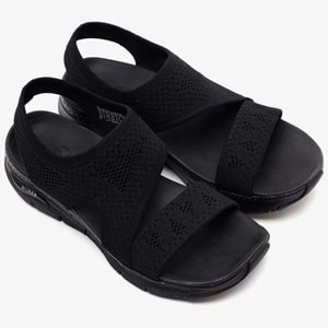 Skechers Arch Fit-Brightest Day 119458-BBK Ortopedik Kadın Sandalet