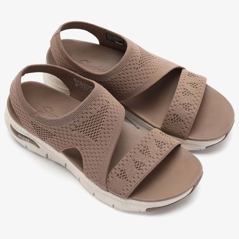 Skechers Arch Fit-Brightest Day 119458-MOC Ortopedik Kadın Sandalet