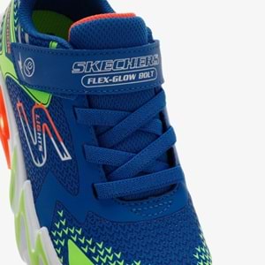 Skechers Flex - Glow Bolt 400138L-RYMT Ortopedik Işıklı Çocuk Spor Ayakkabı