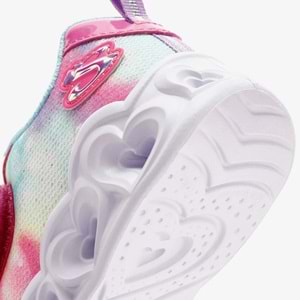Skechers Heart Lights-Lovin Reflection 302693N-PKTQ Işıklı Ortopedik Çocuk Spor Ayakkabı