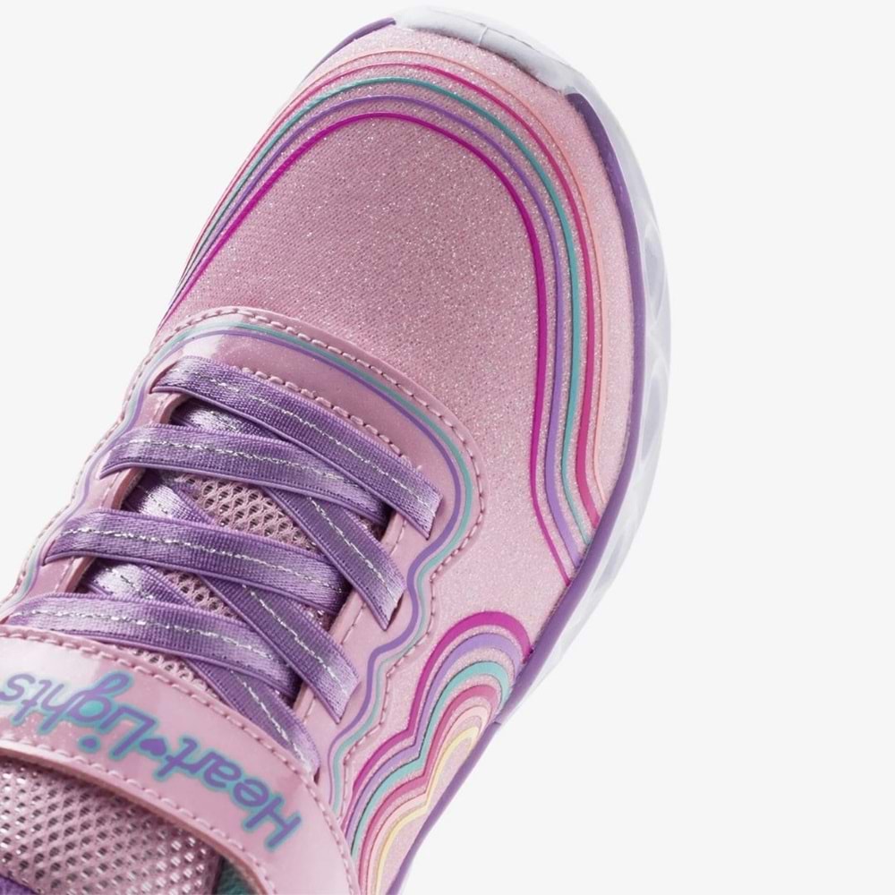 Skechers S-lights Heart Lights Retro Hearts 302689L-LPMT Işıklı Ortopedik Çocuk Spor Ayakkabı