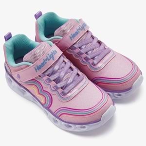 Skechers S-lights Heart Lights Retro Hearts 302689L-LPMT Işıklı Ortopedik Çocuk Spor Ayakkabı