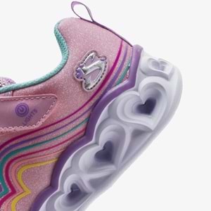 Skechers S-lights Heart Lights Retro Hearts 302689L-LPMT Işıklı Ortopedik Çocuk Spor Ayakkabı