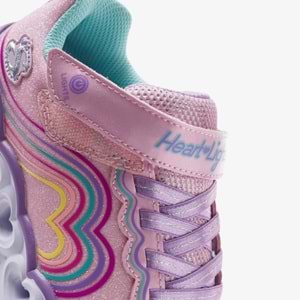 Skechers S-lights Heart Lights Retro Hearts 302689L-LPMT Işıklı Ortopedik Çocuk Spor Ayakkabı