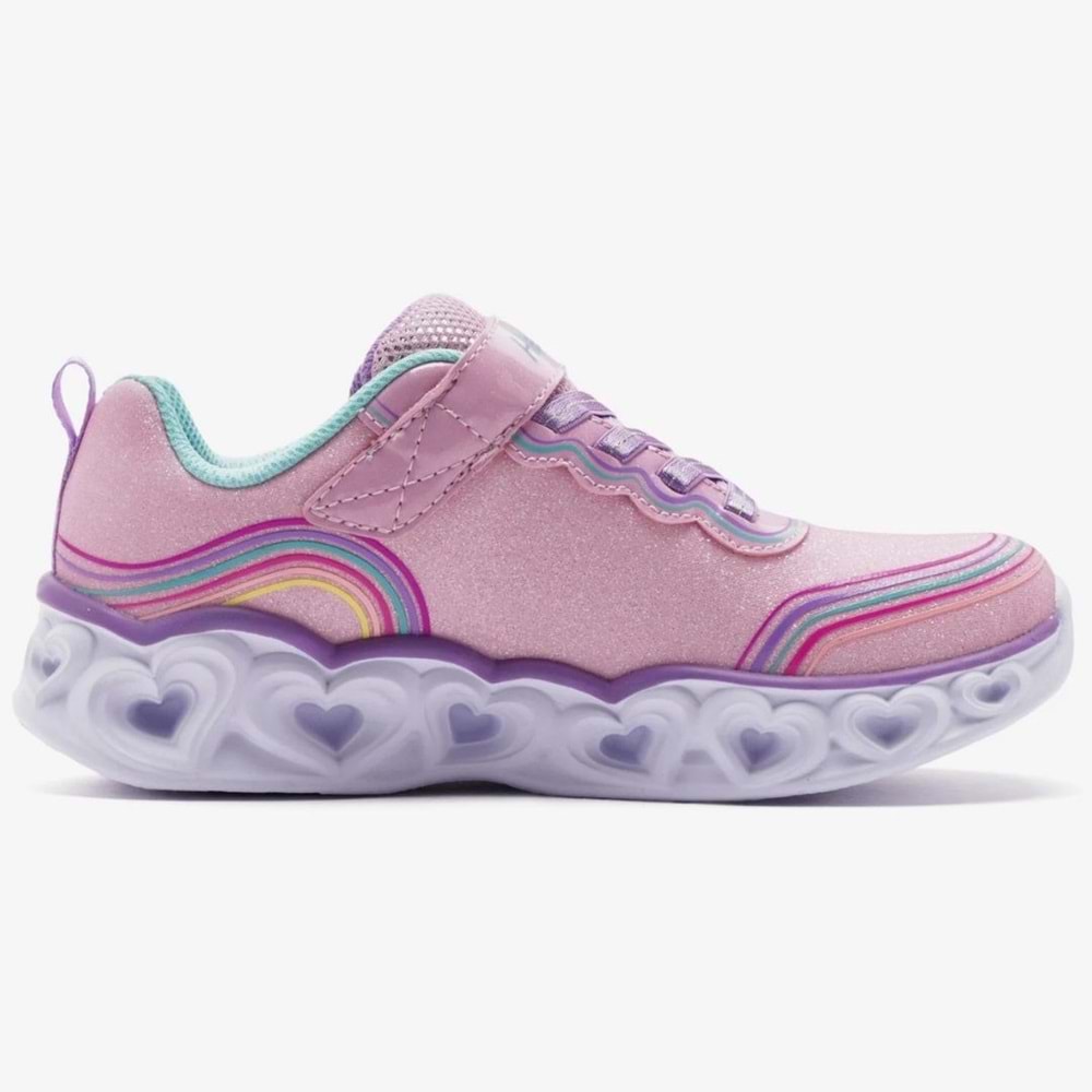 Skechers S-lights Heart Lights Retro Hearts 302689L-LPMT Işıklı Ortopedik Çocuk Spor Ayakkabı