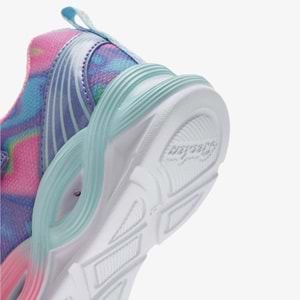 Skechers Twisty Glow - Sorbet Swirl 303716L-PWMT Ortopedik Işıklı Çocuk Spor Ayakkabı
