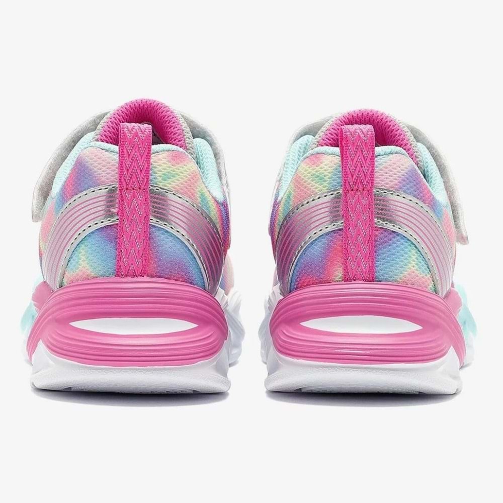 Skechers Twisty Glow - Sorbet Swirl 303716L-SMLT Ortopedik Işıklı Çocuk Spor Ayakkabı