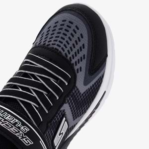 Skechers Tri-namics 401660L-BKSL Ortopedik Işıklı Çocuk Spor Ayakkabı