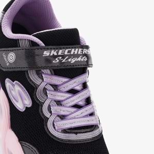 Skechers Twisty Glow 303717L-BKMT Ortopedik Işıklı Çocuk Spor Ayakkabı