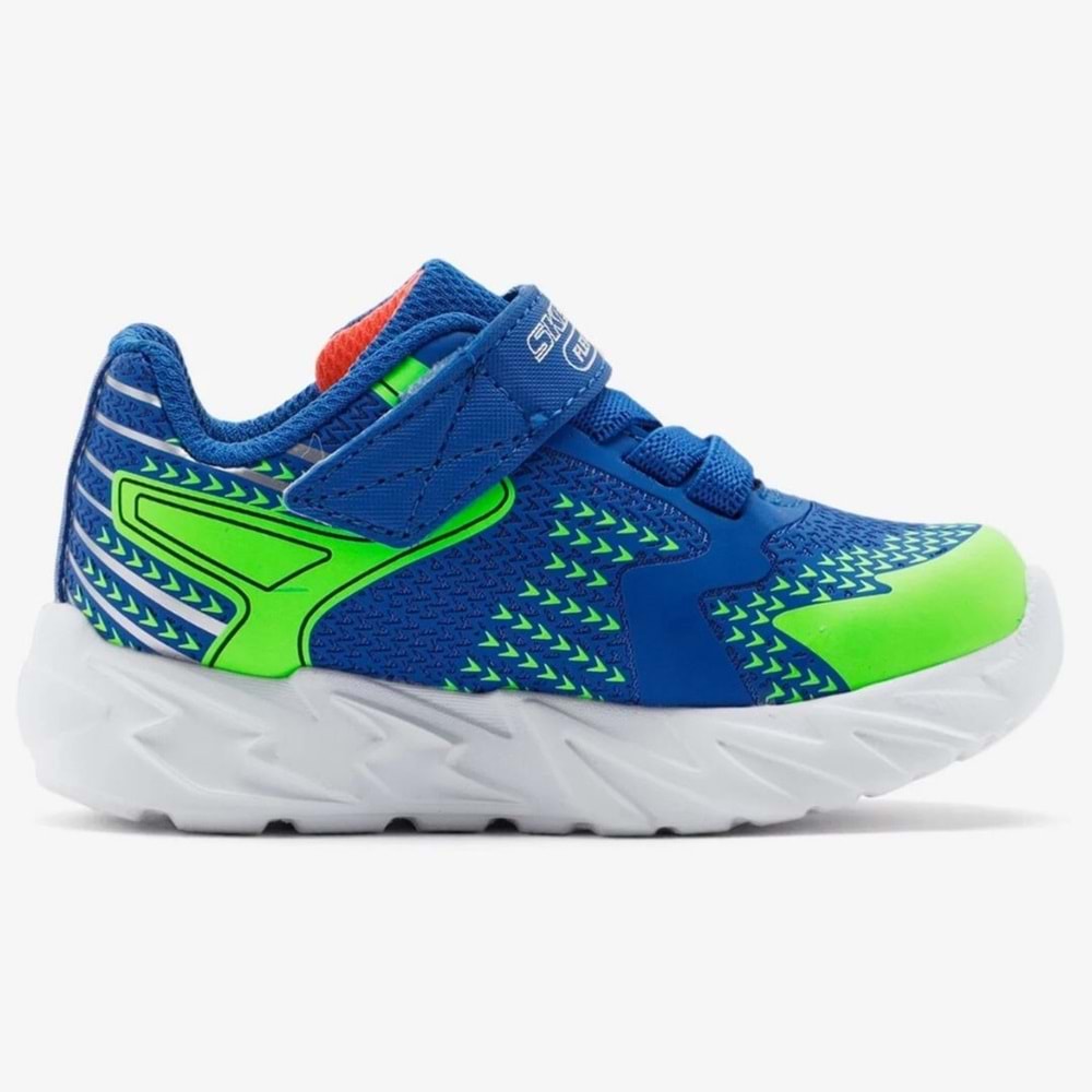 Skechers Flex - Glow Bolt 400138N-RYMT Ortopedik Işıklı Çocuk Spor Ayakkabı