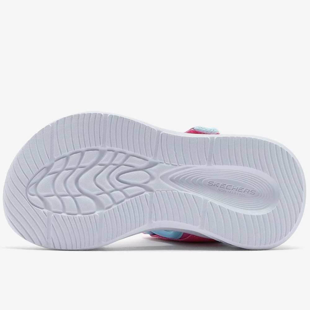 Skechers Sola Glow Sandal 303024L-HPAQ Işıklı Ortopedik Çocuk Sandalet