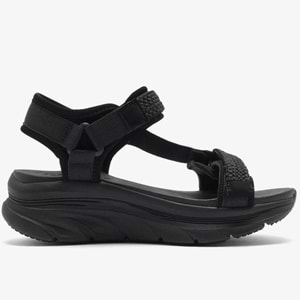 Skechers D'lux Walker-Pretty Field 119822-BBK Ortopedik Kadın Sandalet