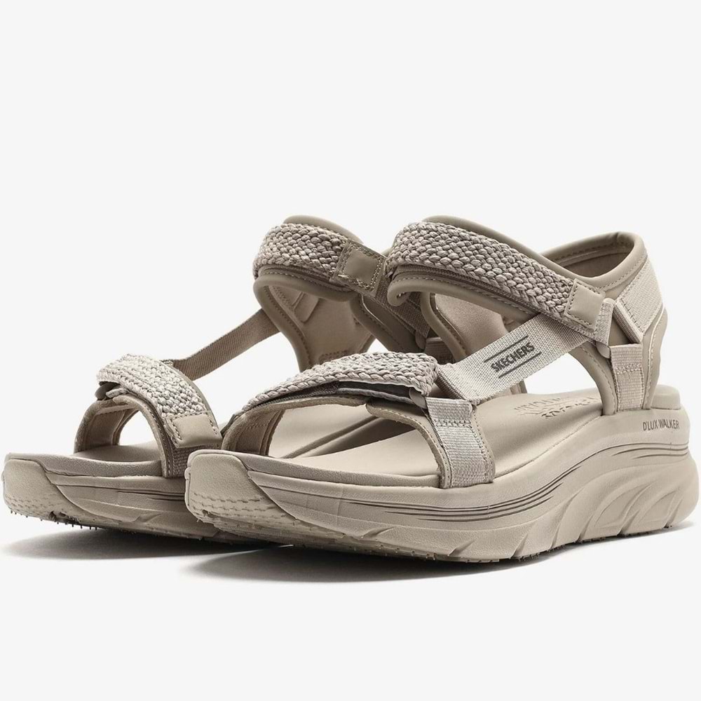 Skechers D'lux Walker-Pretty Field 119822-TPE Ortopedik Kadın Sandalet