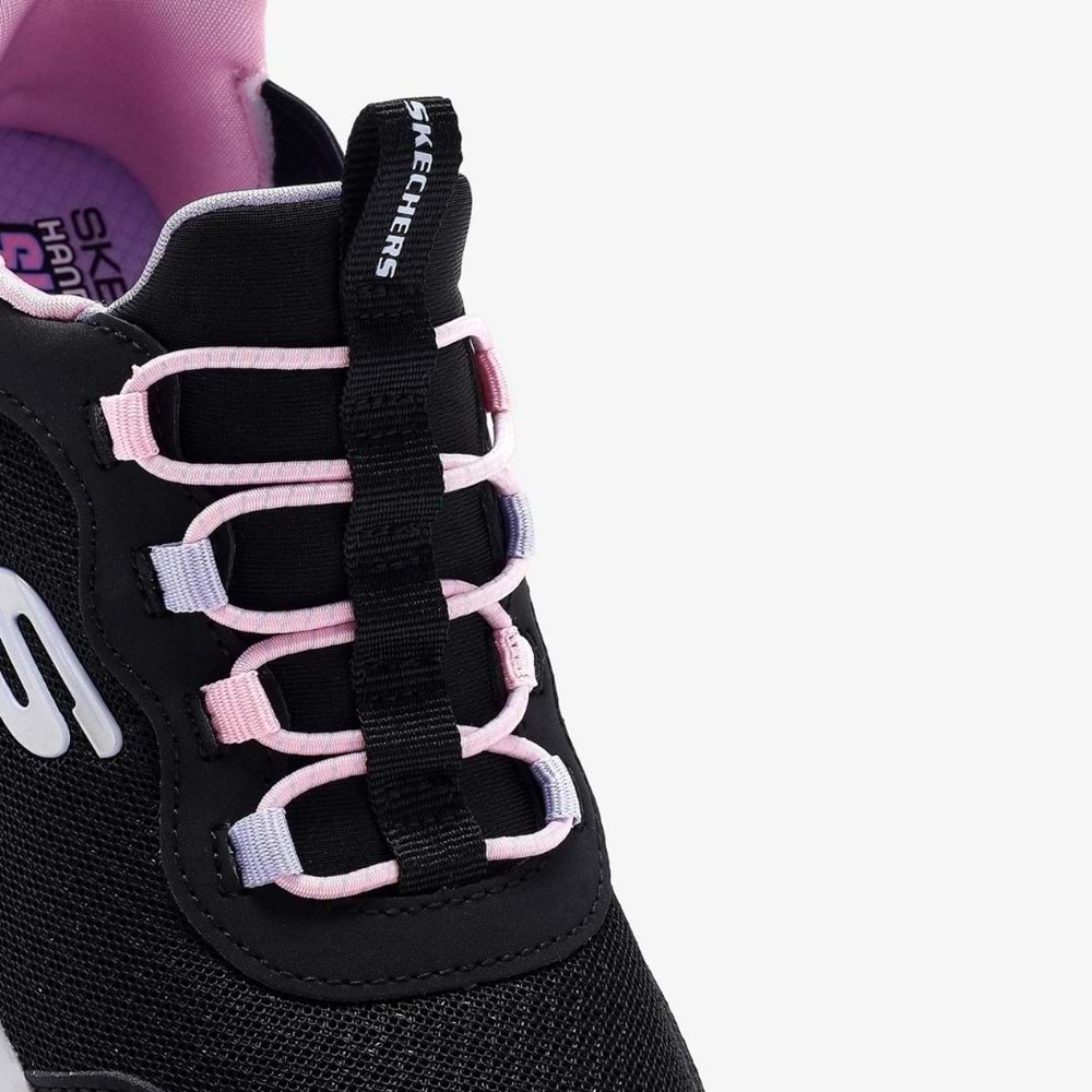 Skechers Bounder Slip-İns Simle Cute 303585L-BLK Ortopedik Çocuk Spor Ayakkabı