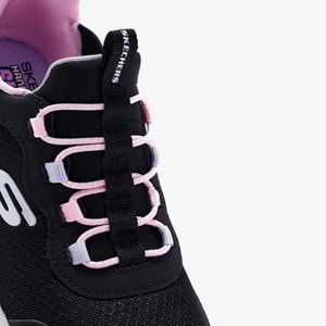 Skechers Bounder Slip-İns Simle Cute 303585L-BLK Ortopedik Çocuk Spor Ayakkabı