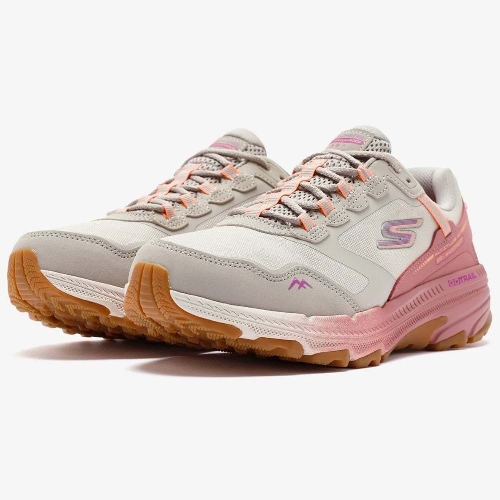 Skechers Go Run Trail Altitude 2.0 Pine Ridge 129526-NTPK Waterproof Unisex Spor Ayakkabı