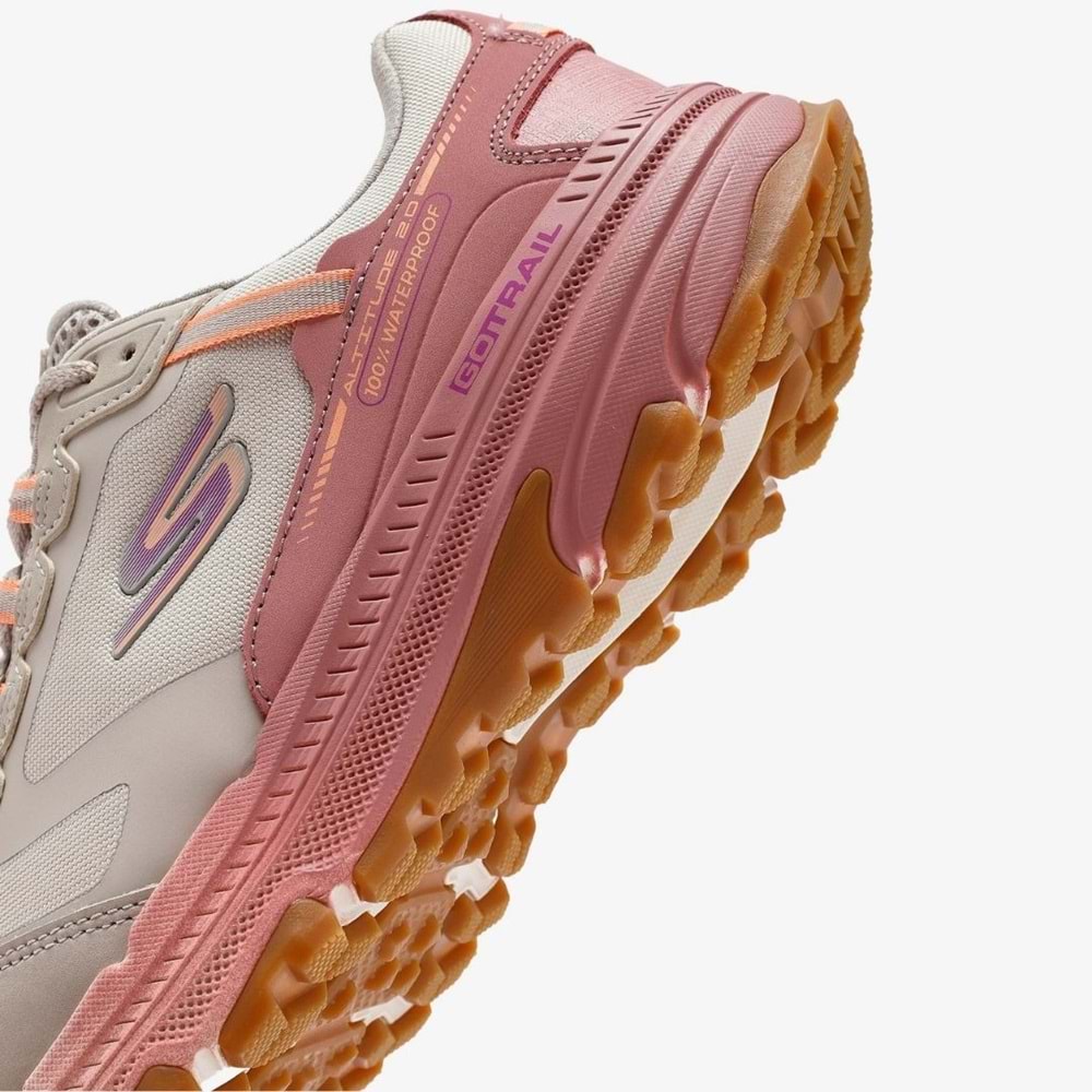 Skechers Go Run Trail Altitude 2.0 Pine Ridge 129526-NTPK Waterproof Unisex Spor Ayakkabı
