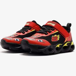 Skechers Thermo-flash - Wheel Buddies 402306N-RDBK Işıklı Ortopedik Çocuk Spor Ayakkabı