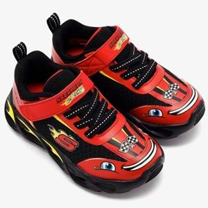 Skechers Thermo-flash - Wheel Buddies 402306N-RDBK Işıklı Ortopedik Çocuk Spor Ayakkabı