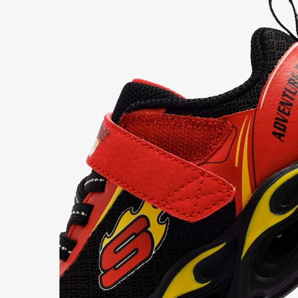 Skechers Thermo-flash - Wheel Buddies 402306N-RDBK Işıklı Ortopedik Çocuk Spor Ayakkabı