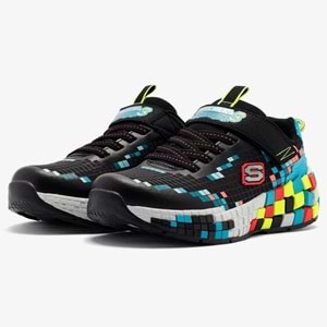 Skechers Megacraft 3.0 402182L-BKMT Ortopedik Çocuk Spor Ayakkabı