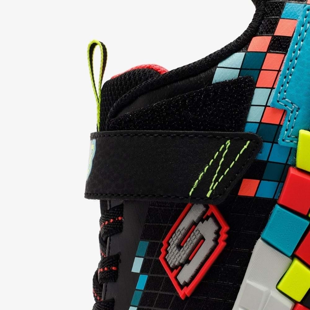 Skechers Megacraft 3.0 402182L-BKMT Ortopedik Çocuk Spor Ayakkabı