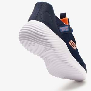 Skechers Bounder Slip-İns Brısk-Burst 403822L-NVBL Ortopedik Çocuk Spor Ayakkabı