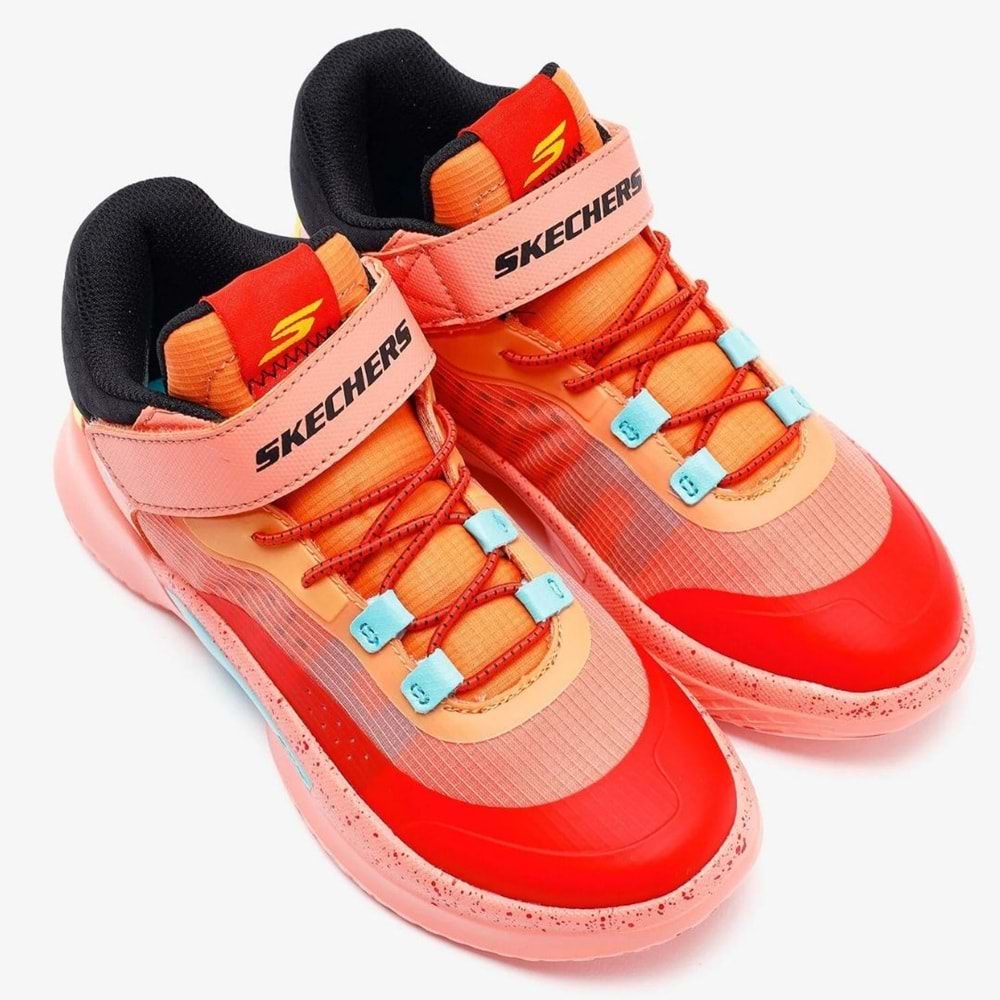 Skechers Skx Court Hype Hooper Hero 406068L-ORMT Ortopedik Çocuk Spor Ayakkabı