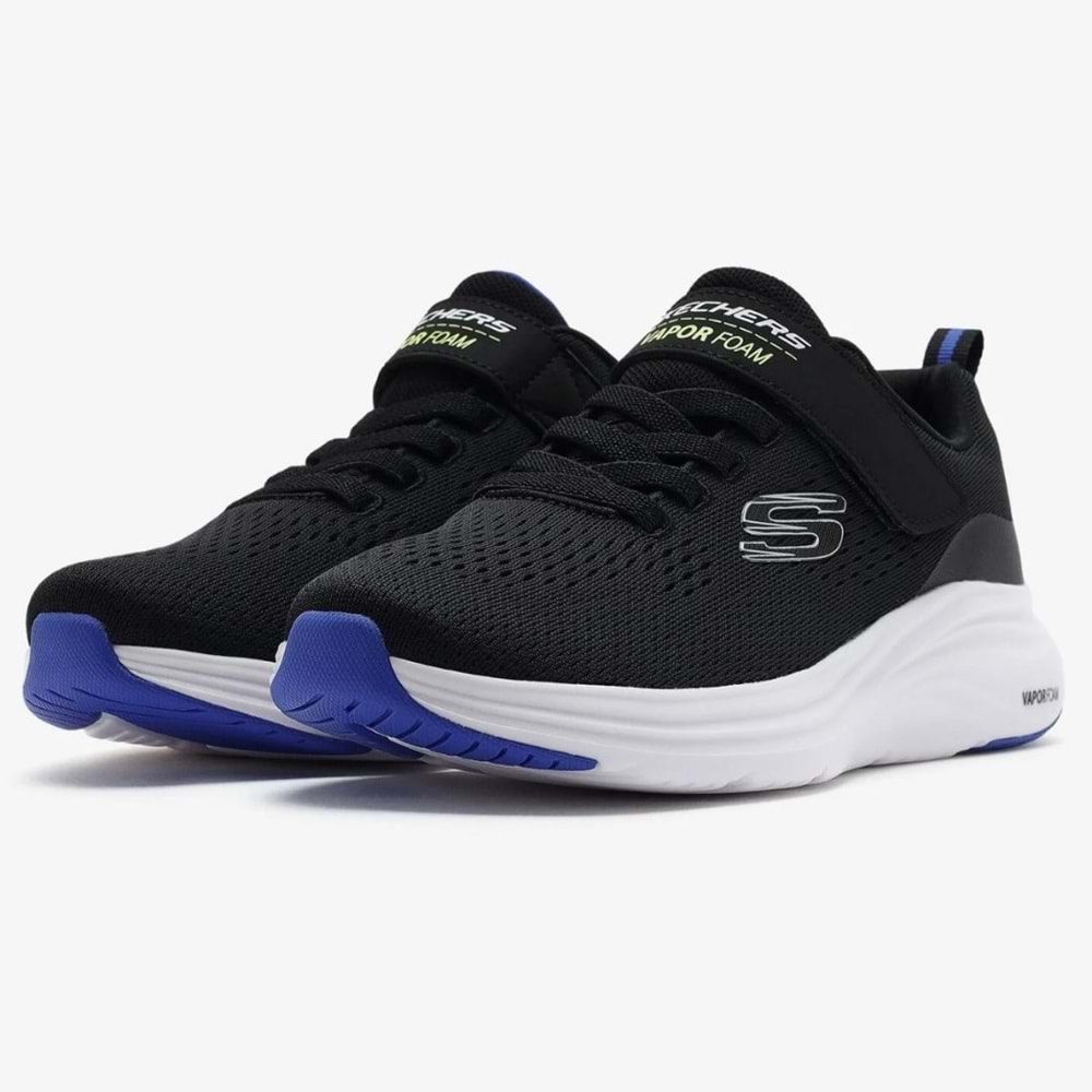 Skechers Vapor Foam 404000L-BKBL Ortopedik Çocuk Spor Ayakkabı