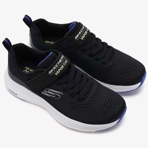 Skechers Vapor Foam 404000L-BKBL Ortopedik Çocuk Spor Ayakkabı