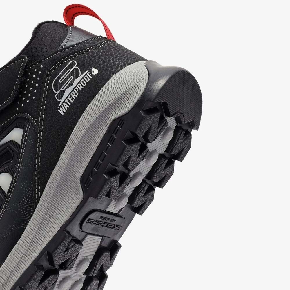 Skechers Storm Blazer - Glow Roam 406410L-BKCC Kauçuk Taban Ortopedik Işıklı Çocuk Bot