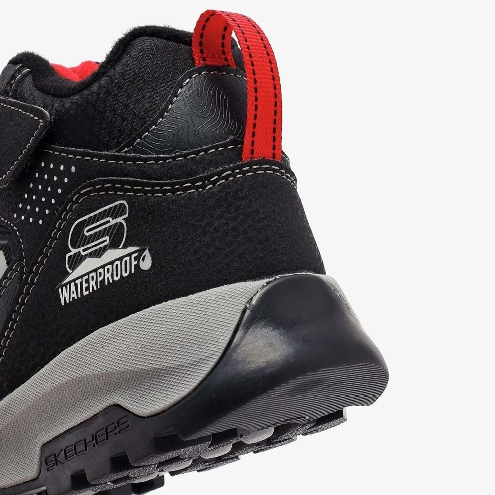 Skechers Storm Blazer - Glow Roam 406410L-BKCC Kauçuk Taban Ortopedik Işıklı Çocuk Bot