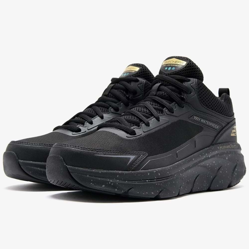 Skechers D'lux Walker 2.0-Grailo 232953-BBK Waterproof Erkek Bot