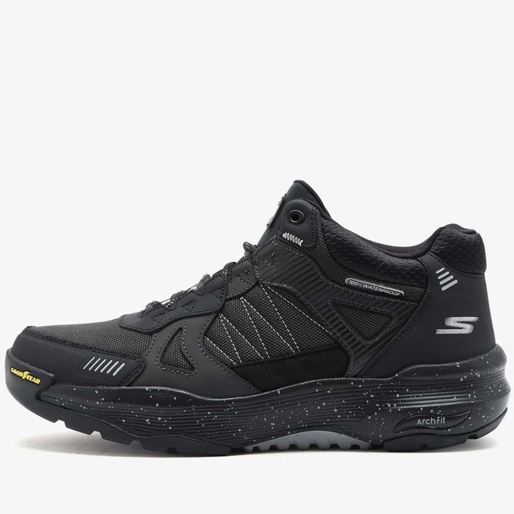 Skechers Go Walk Arch Fit Outdoor-Dallas 216471-BBK Waterproof Erkek Bot