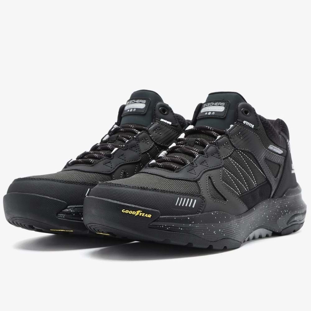 Skechers Go Walk Arch Fit Outdoor-Dallas 216471-BBK Waterproof Erkek Bot