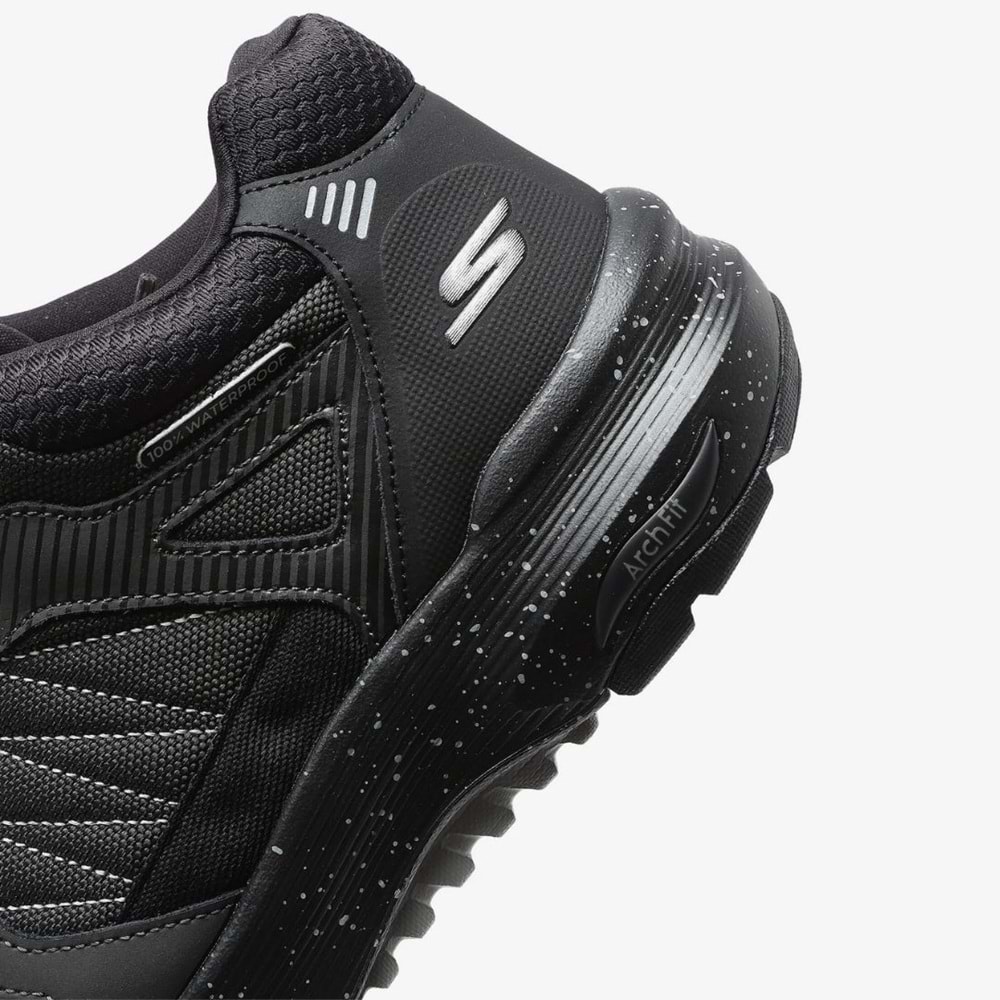 Skechers Go Walk Arch Fit Outdoor-Dallas 216471-BBK Waterproof Erkek Bot