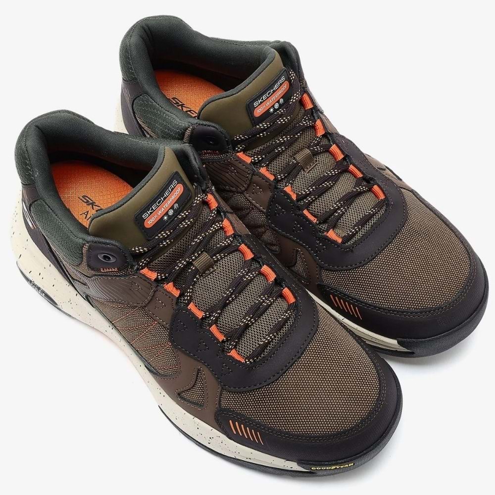 Skechers Go Walk Arch Fit Outdoor-Dallas 216471-OLV Waterproof Erkek Bot