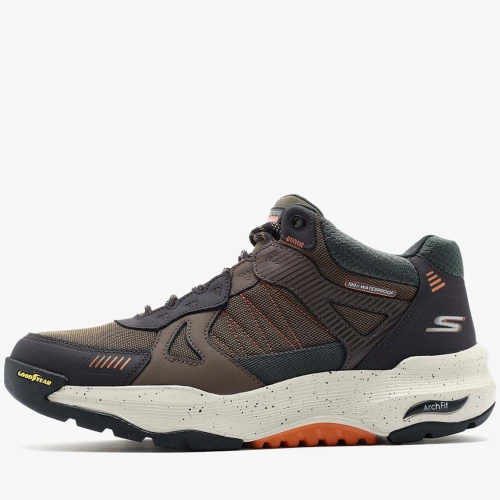 Skechers Go Walk Arch Fit Outdoor-Dallas 216471-OLV Waterproof Erkek Bot
