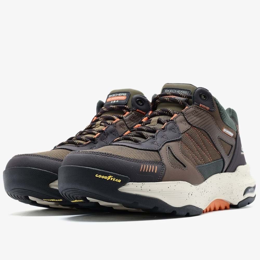 Skechers Go Walk Arch Fit Outdoor-Dallas 216471-OLV Waterproof Erkek Bot