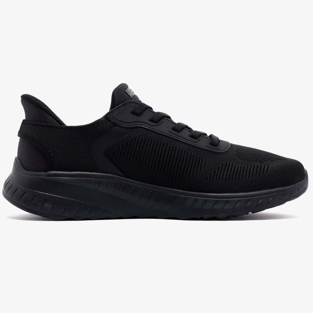 Skechers Bobs Squad Chaos Solıd Step Slip-İns 118312-BBK Erkek Spor Ayakkabı