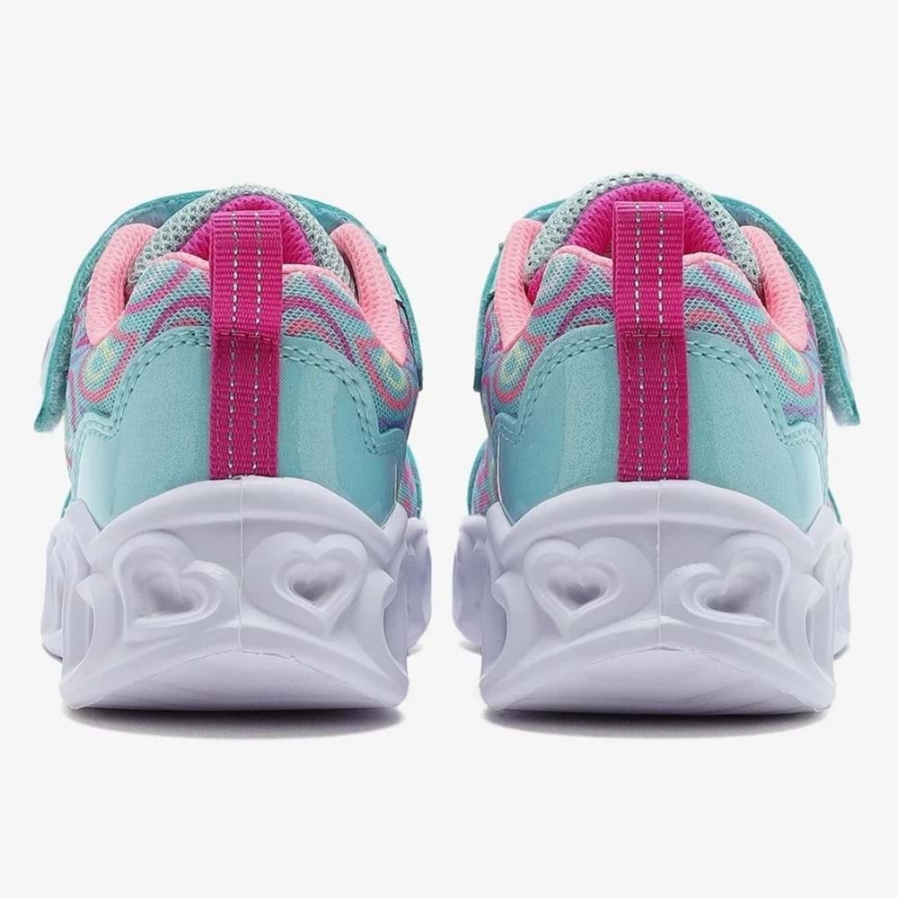 Skechers Heart Lights - Boogıe Love 303257L-MTMT Ortopedik Işıklı Çocuk Spor Ayakkabı