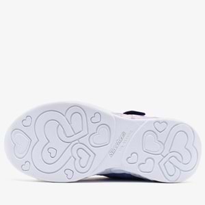 Skechers Infinite Heart Lights Heart Jewels 303261L-NVMT Işıklı Ortopedik Çocuk Spor Ayakkabı