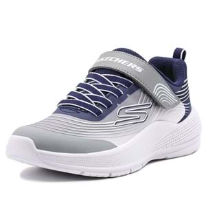 Skechers Microspec Advance 403926L-NVLG Ortopedik Çocuk Spor Ayakkabı