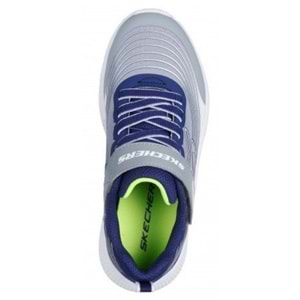 Skechers Microspec Advance 403926L-NVLG Ortopedik Çocuk Spor Ayakkabı