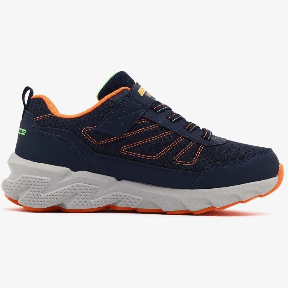 Skechers Elite Sport Tread 406334L-NVOR Waterproof Kauçuk Taban Ortopedik Çocuk Spor Ayakkabı