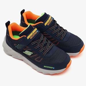 Skechers Elite Sport Tread 406334L-NVOR Waterproof Kauçuk Taban Ortopedik Çocuk Spor Ayakkabı
